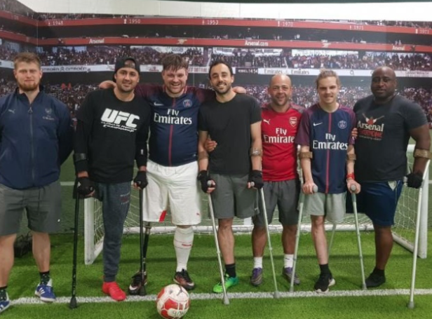 REWIND: ‘Arsenal have given me hope – as an amputee life doesn’t end when you lose a leg’